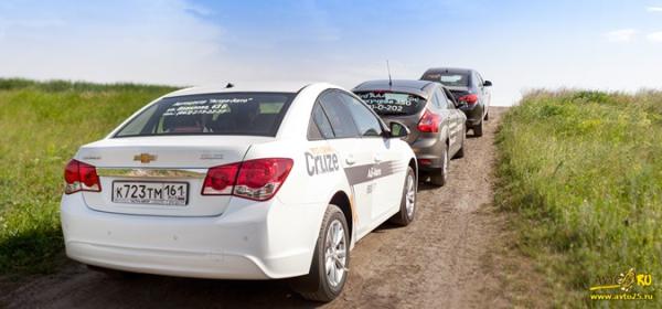 Хит-парад: сравнительный тест Chevrolet Cruze, Ford Focus и Opel Astra